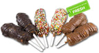US Sweets Chocolate Covered Marshmallows - Marshmallows Dipped in Chocolate & Caramel with Sprinkles | Gourmet Candy Treat | Delicious Gift | Handmade in Small Batches | Guaranteed to Arrive Fresh