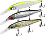 TRUSCEND Swimmax Fishing Lure with BKK Hook – Easy Catch: Wiggling, Vibrating, Rattling with Noise, Heavy-Duty Dyneema Fiber Joint, Jointed Swimbait for Bass, Trout, Crappie – Ideal for Family Fishing