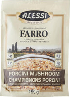 Alessi Porcini Mushroom Farro, 7 Ounce (6 Pack)