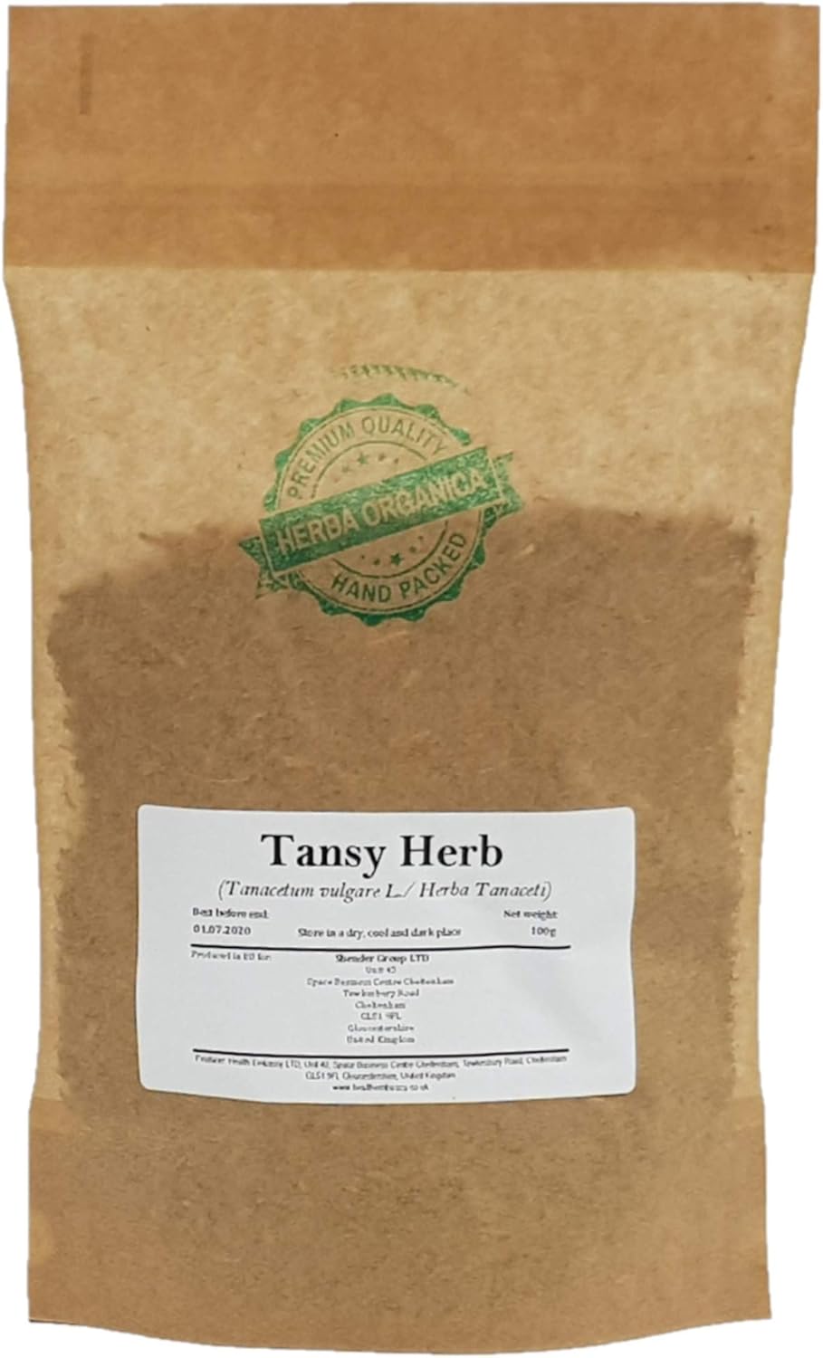 Herba Organica Tansy Herb - Tanacetum Vulgare L - Herbal Tea (100g)