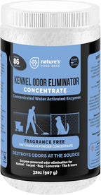 Enzyme Powder Concentrate Makes 86 Gallons - Professional Use for Kennel and Pet Odor Elimination - Removes Urine Poop from Carpets Floors -Enzyme Power, Safe for Pets. Makes 86 gallons-Fragrance Free