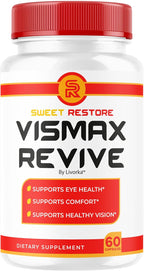 Vismax Revive - Official VisMax Revive Support Eye Health & Vision Natural Premium Advanced Formula, VisMaxRevive Supplement Pills Multivitamin for Overall Wellness, 60 Capsules for 1 Month