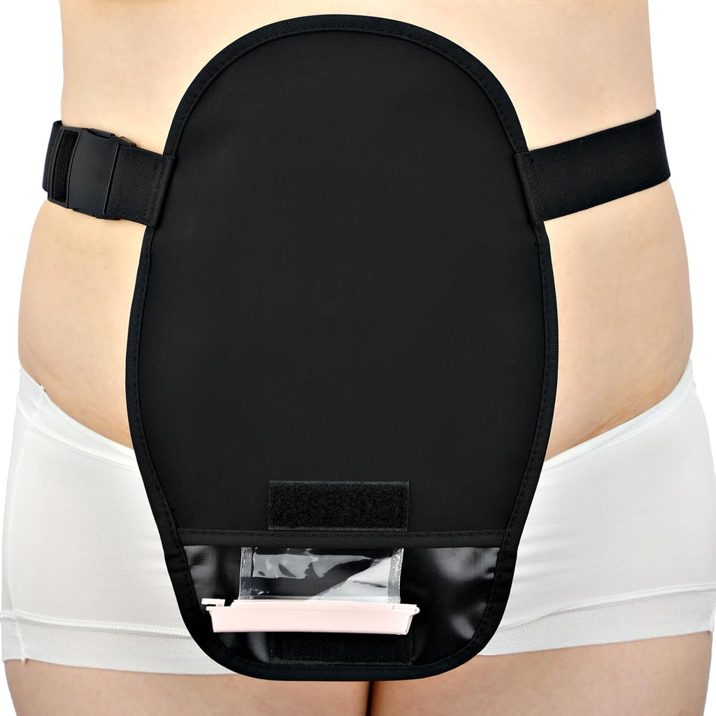 Waterproof Ostomy Bag Cover Belt Soft Adjustable Colostomy Bag Pouch Covers Washable Stoma Urostomy Ileostomy Protective Supplies Reusable Leak-proof Odour Masking Noise Reduction Shower Guard