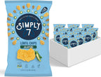 Simply 7 Lentil Chips, Jalapeno, 4-ounce Bags (Pack of 12)