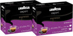 Lavazza Expert Espresso Intenso Double Shot Capsules, Dark Roast, Arabica and Robusta Blend, Compatible with Lavazza Classy Machines (72 Capsules)