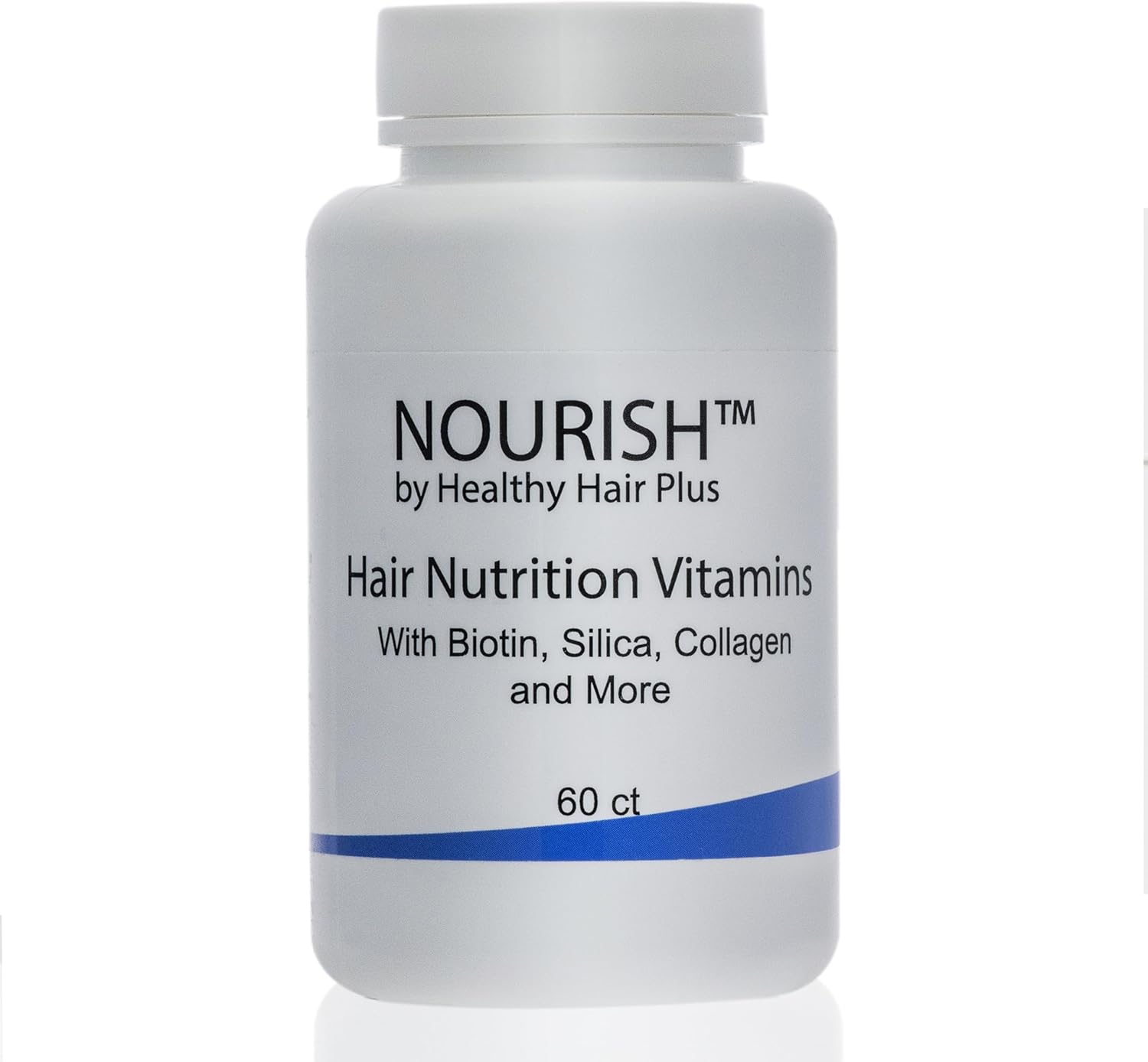 NOURISH Hair Nutrition Vitamins - Grow Longer, Stronger Hair & Nails While Improving the Appearance of the Skin - Hair Growth Vitamins for Women - Hair Growth Vitamins for Men