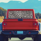 Generic Leopard Print Rear Window Decal for Trucks,Truck Rear Window Decals,Decals for Truck Car SUV,Vinyl Graphic Sticker, (66.93" x 22.44")