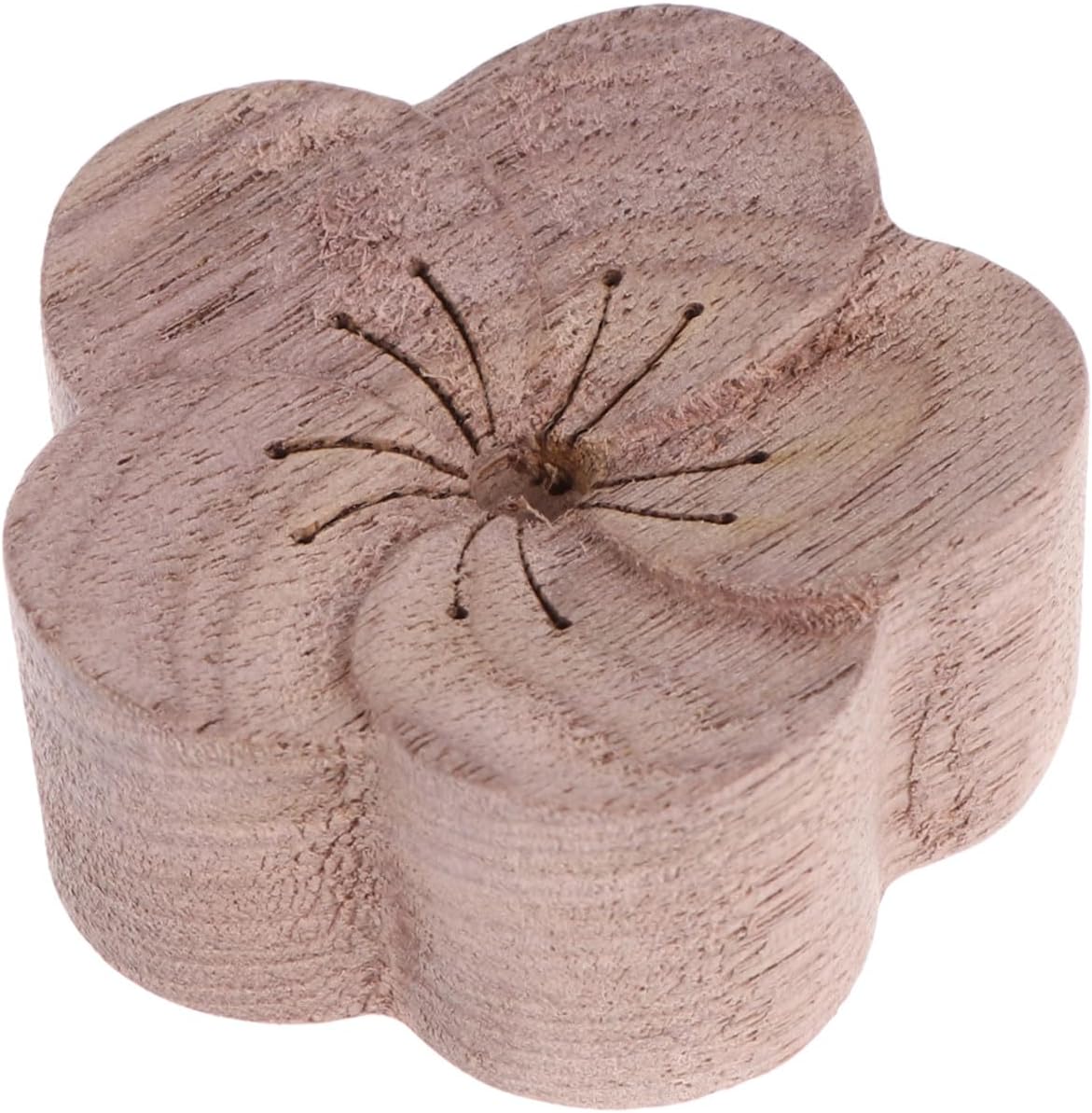 FOMIYES 1pc Wood Aromatherapy Diffuser for Essential Oils Plum Blossom Design Portable Sleep for Office Home Bedroom