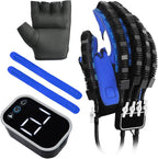 Rehabilitation Robot Gloves, Upgraded Finger and Hand Function Rehabilitation Training Stroke Glove, Convenient Robotic Hand Strengthening Devices