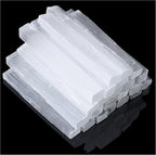 XIANNVXI 4 Inches Selenite Sticks 12PC Large Selenite Crystal Wands White Raw Rough Crystals Bulk for Healing Reiki Metaphysical Energy Drawing Protection Wiccan Altar Supplies Meditation