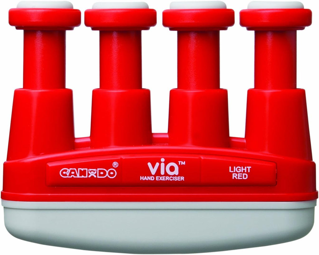 CanDo 10-0736 Red VIA Hand Exerciser, 2 lbs Resistance