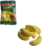 Haribo Bananas | Banana Candy | Crunchy Banana Candy with Soft Core | Haribo Banana Candy | 8.46 Ounce Total