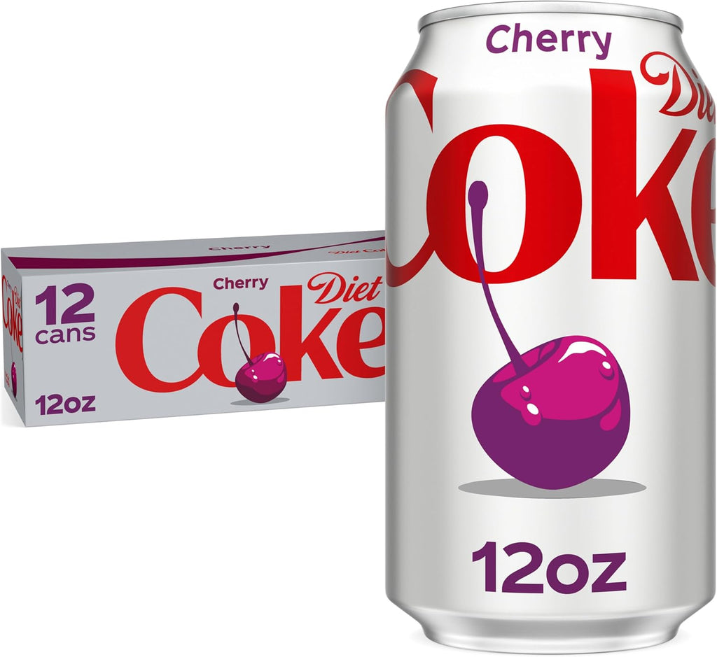 Diet Coke Cherry, 12 fl oz, 12 Pack