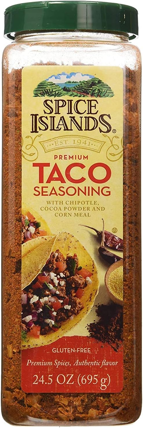 Spice Islands Premium Taco Seasoning, 24.5 Ounce