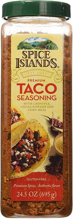 Spice Islands Premium Taco Seasoning, 24.5 Ounce