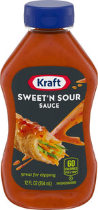 Kraft Sweet 'n Sour Sauce (12 fl oz Bottle)