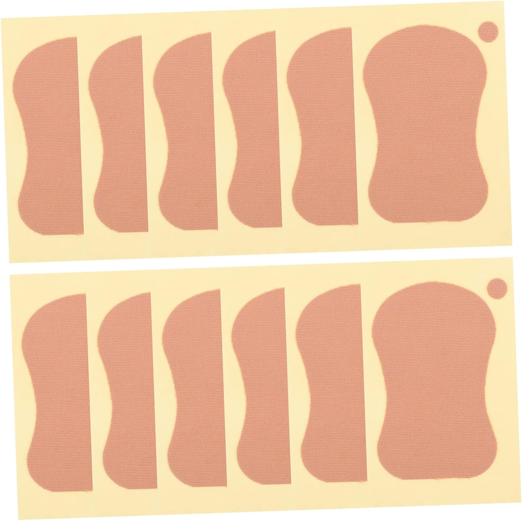 FRCOLOR 12pcs Underarm for Men Women Discreet Armpit Stickers Absorbent Sweat Liners for -friendly