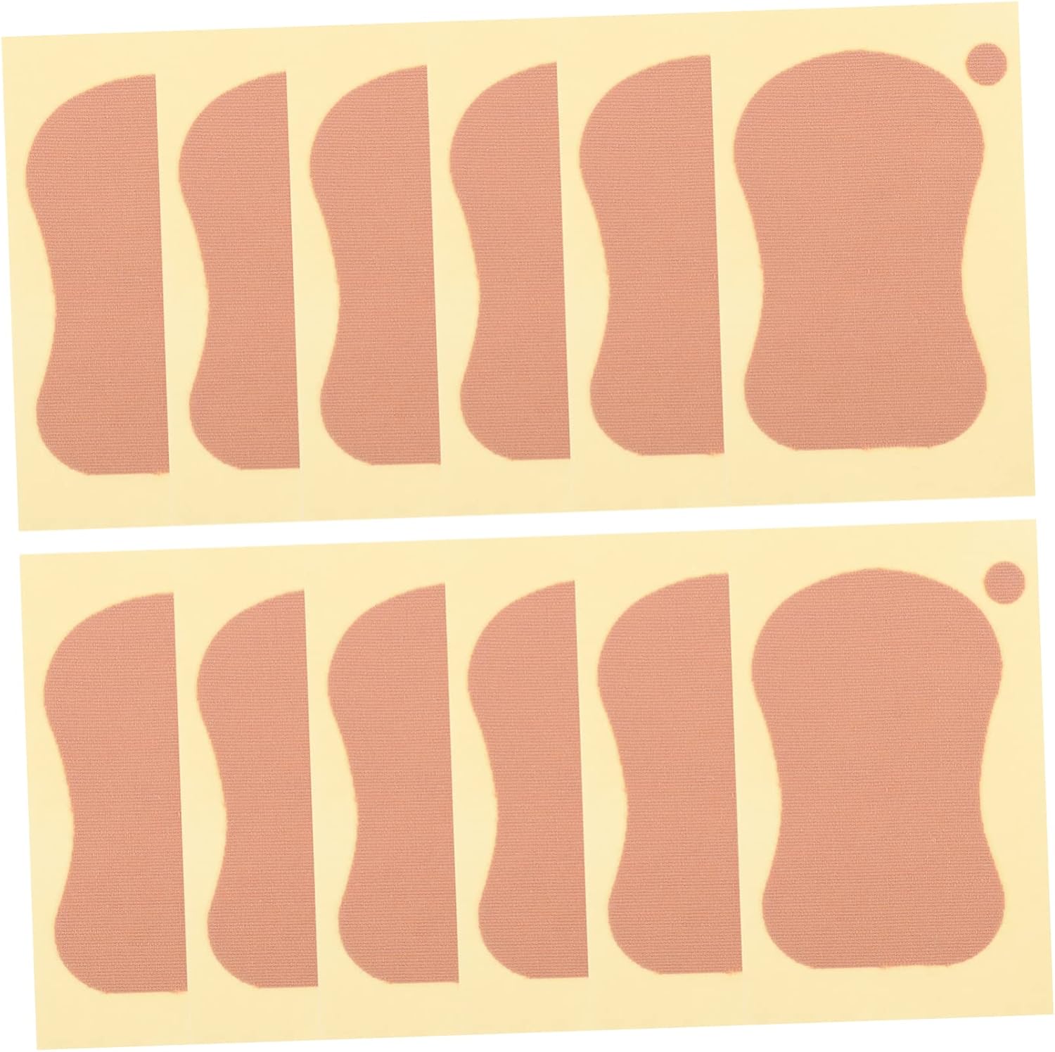 FRCOLOR 12pcs Underarm for Men Women Discreet Armpit Stickers Absorbent Sweat Liners for -friendly