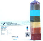Jet A++ Chakra Bonded Tower Obelisk Jumbo Wand Energized Charged Cleansed Programmed Pure Genuine Stick Free Booklet Jet International Crystal Therapy Balancing Energy Reiki Image is JUST A Reference