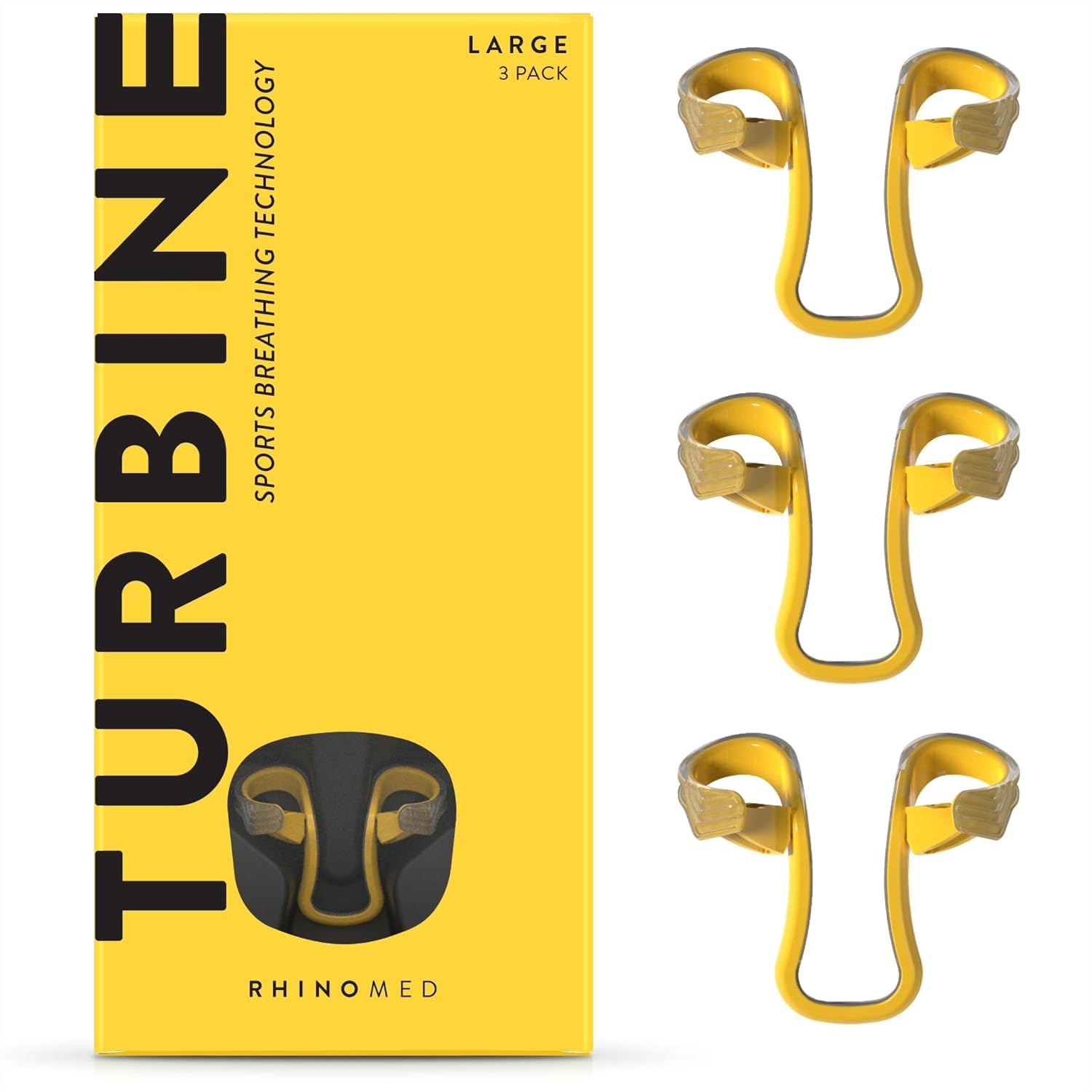 Rhinomed Mute Nasal Dilator Snoring Solution | Snore Less & Sleep Better | Nasal Strip Alternative | Comfortable Breathing Aids for Better Sleep & Improved Airflow