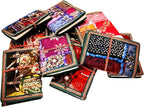 Rastogi Handicrafts Any One Assorted Sari Fabric Patchwork Bound Colourful Journal 6X4 Inches Writing Notepad (Pack Of One) Birthday Gift For Her Unisex Trand Diary