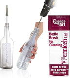 Drill Bit Attachment Bottle Washer. Wine/Beer Bottle Brush for Cleaning. Clean any Cup, Sillicone Water Bottles, Stainless Steel Vacuum Tumblers.