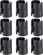 Wire Shelf Clips,18-Packs Wire Shelving Shelf Lock Clips for 1" Post- Shelving Sleeves,Fits with Thunder Group,Alera,Honey Can Do,Eagle,Regency,Metro & More