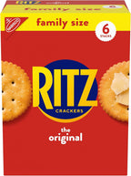 RITZ Original Crackers, Snacks for Kids and Adults, Lunch Snacks, Family Size, 20.5 oz