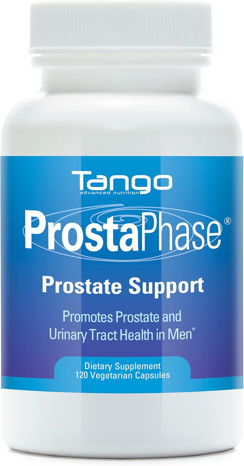 ProstaPhase Natural Herbal Prostate Support Supplement for Prostate and Urinary Tract Health (120 Vegetarian Capsules)