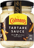 Original Colman's Tartare Sauce Imported From The UK England Tartar Sauce Creamy Tartar Sauce Made with gherkins and capers The Best Of British Colmans Tartare Sauce 144g