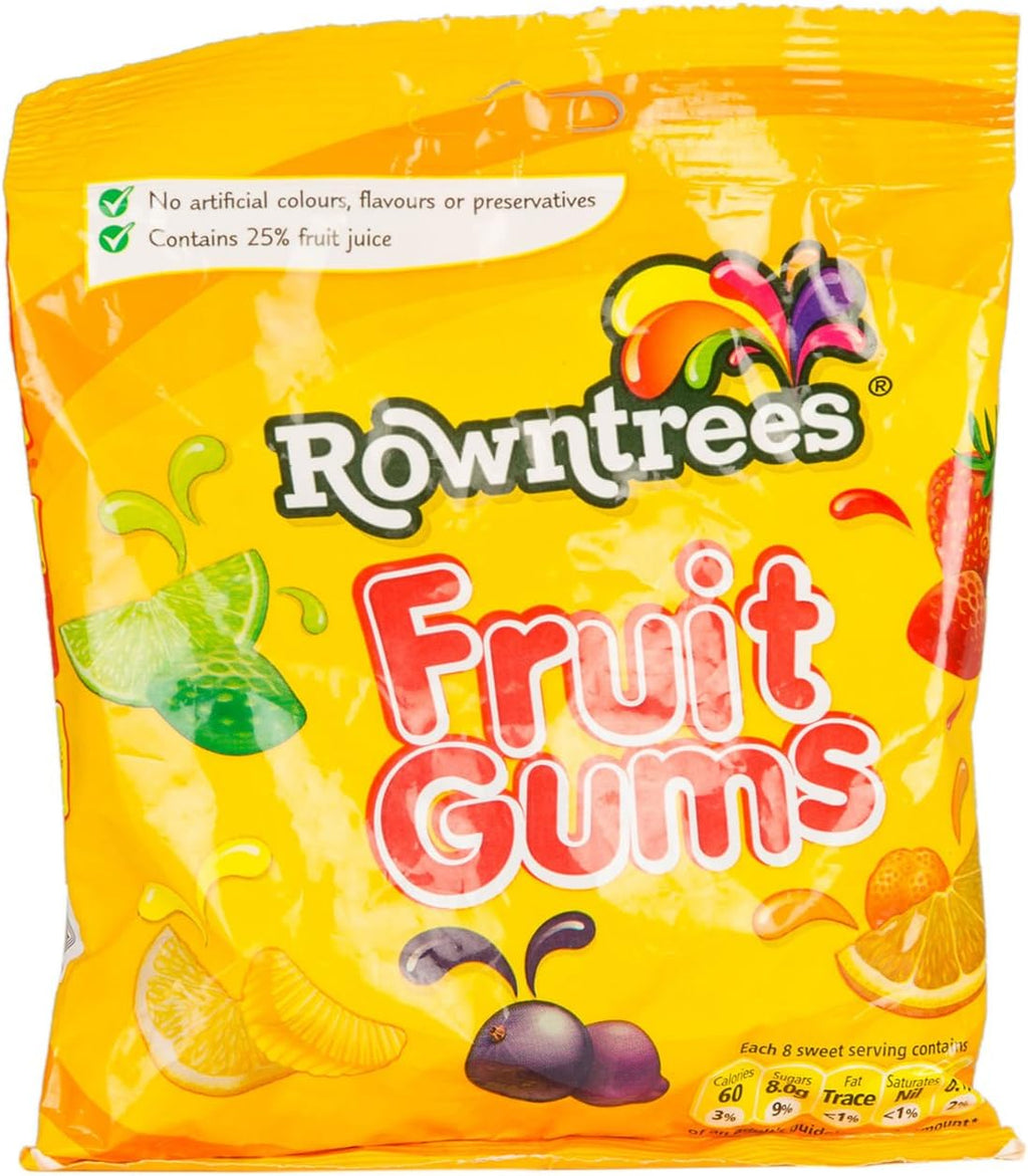 Nestle Rowntree Fruit Gums Bag 150 Gram