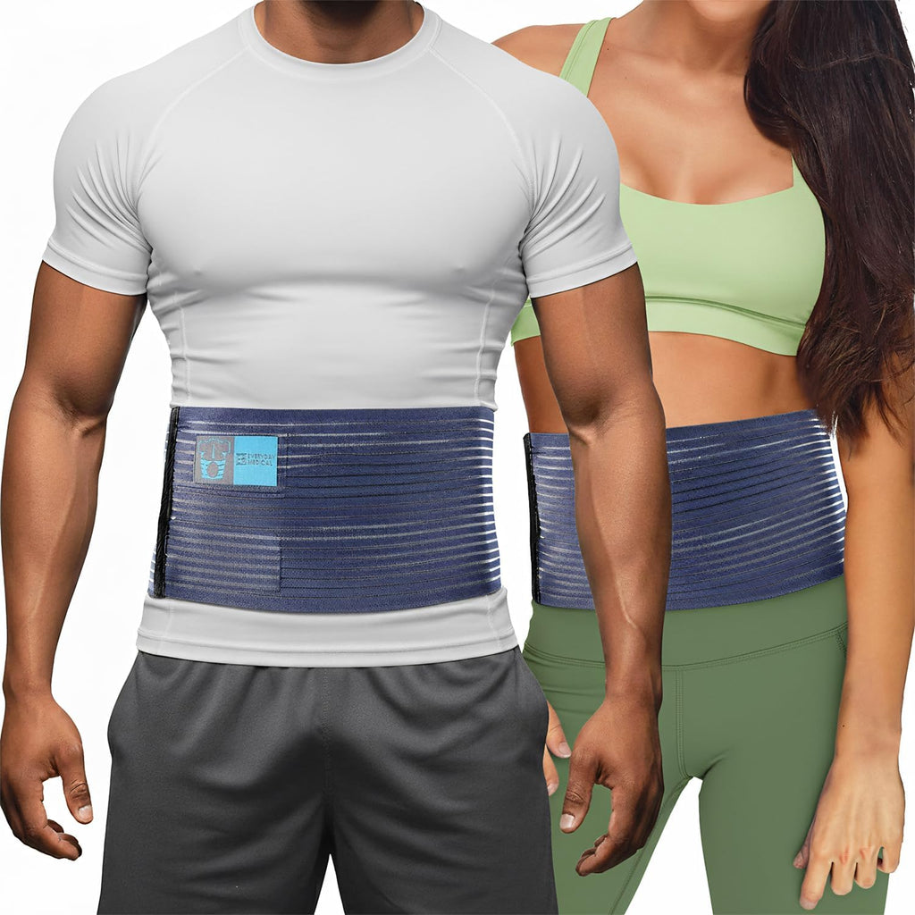 Everyday Medical Plus Size Umbilical Hernia Belt - For Women & Men Plus Size Abdominal Hernia Binder for Belly Button Navel Hernia Support for Incisional, Epigastric, & Ventra - XXL
