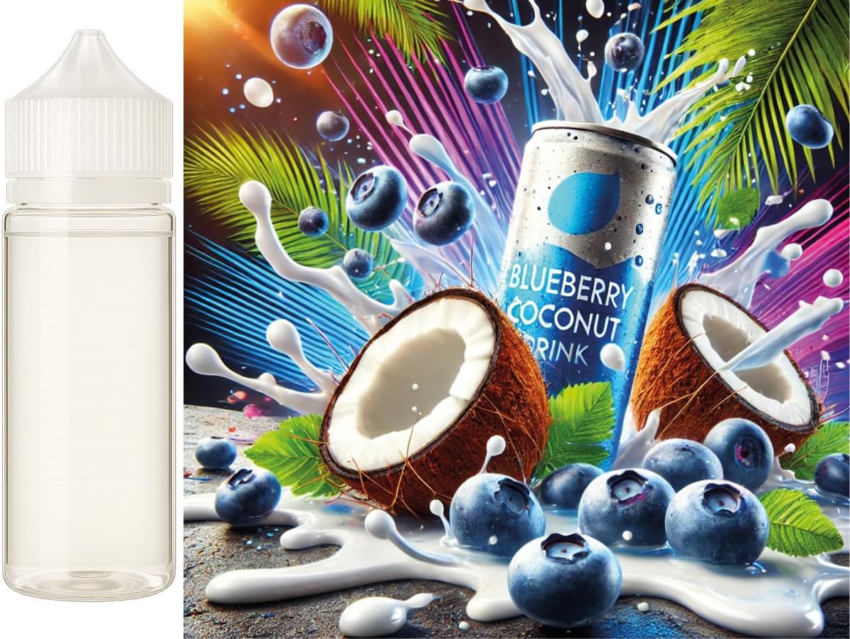 Energy Drink Coconut Blueberry Flavor Concentrate - Vegan - Sasami - 100ml