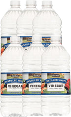Old Style Distilled White Vinegar, 64 fl oz (Pack of 6) - 5% Acidity Multipurpose White Vinegar - Food Grade for Cooking, Pickling & Preserving