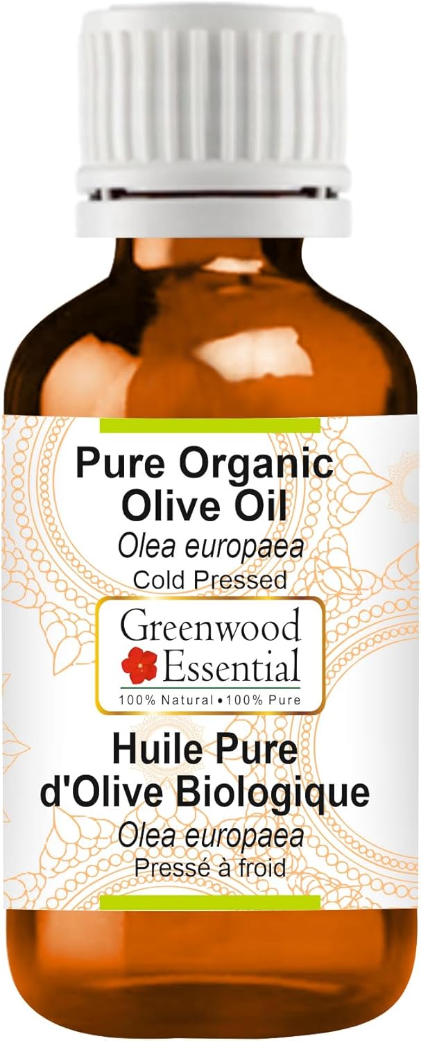 Greenwood Essential Pure Olive Oil (Olea europaea) Cold Pressed 5ml (0.16 oz)