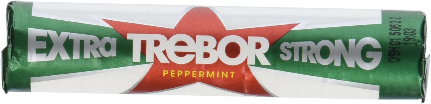 Trebor Extra Strong Mints Pack of 12 Rolls