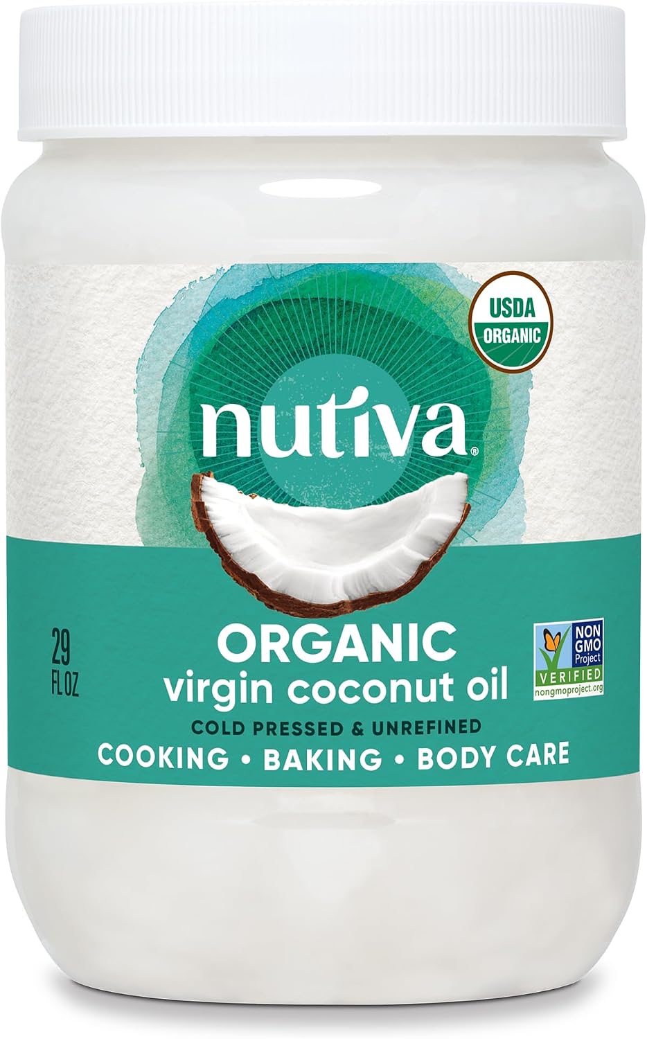 Nutiva, Oil Coconut Organic, 29 Fl Oz