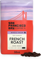 San Francisco Bay Coffee - Dark Roast Whole Bean Coffee - French Roast (2 lb bag)