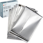 LifePro Sauna Wrap Foil Blanket - Disposable Non-Toxic Thermal Blanket Foil Wrap - for Max Body Heat Retention, for Use with Far Infrared Sauna Blanket Therapy - 63" x 82.5"