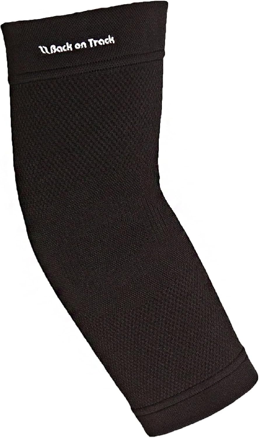 Back on Track Physio Elbow Brace 4-Way Stretch 1207 with Welltex Technology, Black, Large