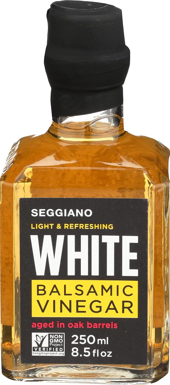 SEGGIANO White Balsamic Vinegar, 8.4 FZ
