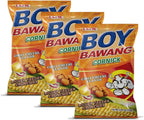 Boy Bawang Cornick, Chili Cheese - Crispy Tasty & Gluten-Free Corn Nuts 3.54 ounces (100g), 3 Pack