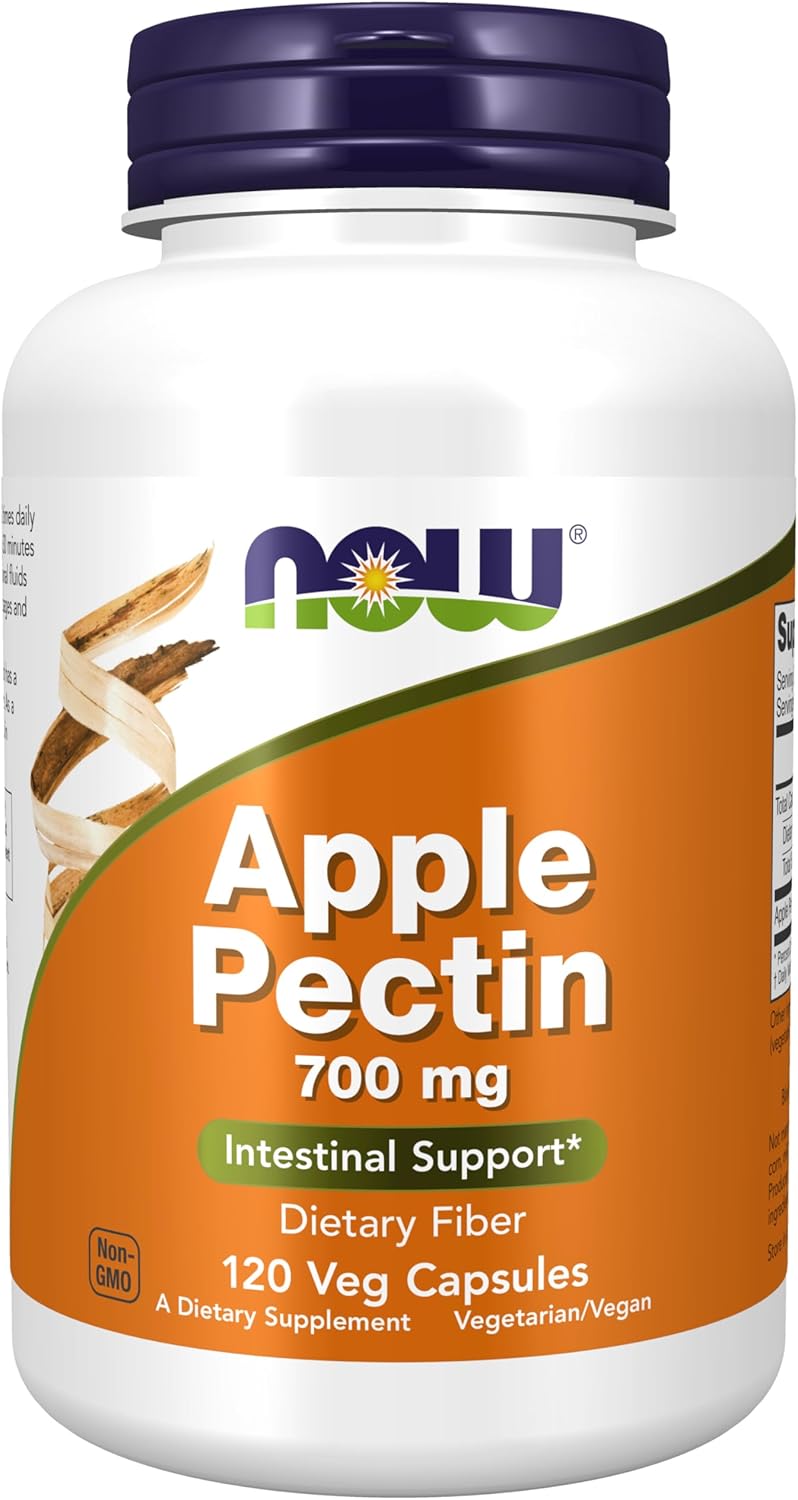 Now Foods Apple Pectin, 120 CT
