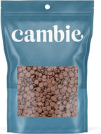Cambie Milk Chocolate Couverture 34%, 1 Pound of European Style Milk Couverture for Dubai Chocolate Bar, Bon Bons, Bars, Chocolatiers, Pastry Chefs, Home Bakers, and Professionals, 1 Pound