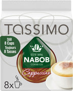 Tassimo Nabob Cappuccino Coffee Single Serve T-Discs, 8ct, 263g/9.3 oz., {Imported from Canada}