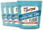 Bob’s Red Mill Cake Flour - 3 lb Bag (Case of 4), Finely Milled, Lower Protein, Non-GMO, Kosher