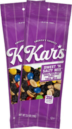 Kar’s Nuts Sweet ‘N Salty Trail Mix, 2.5 oz Pouch (Pack of 36), Gluten-Free Trail Mix Snack