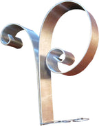 Hortense B. Hewitt Wedding Accessories Metal Scroll Cake Top, Letter P, 5-Inch Tall