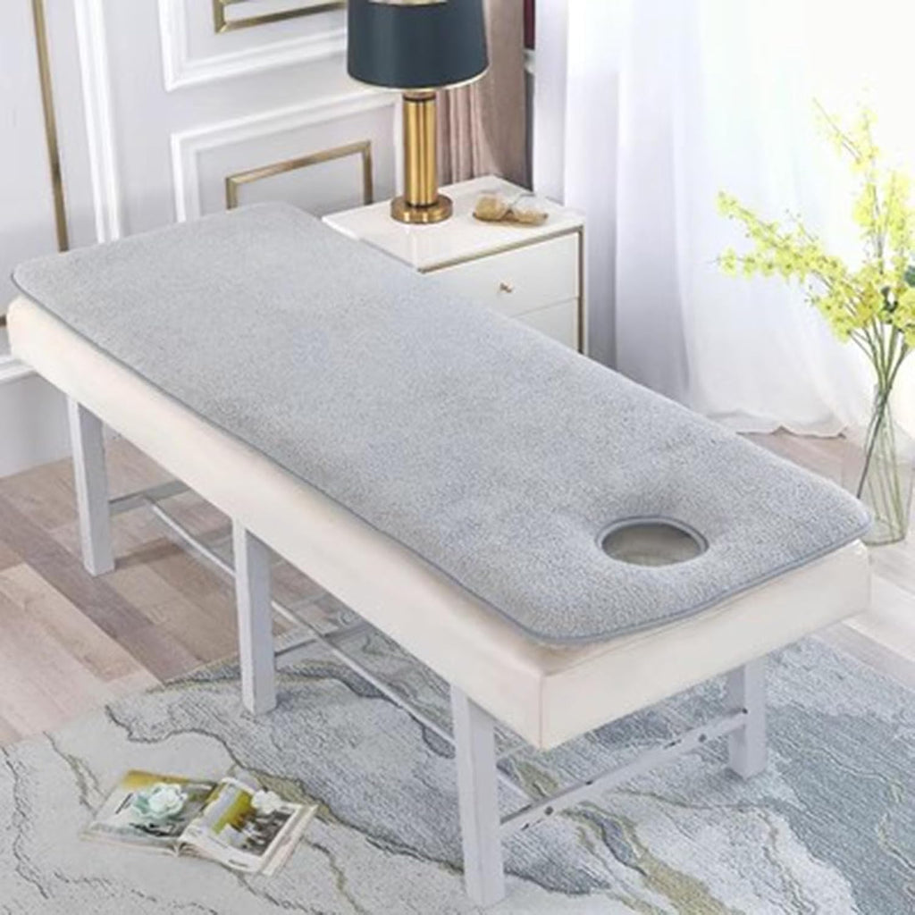 DAZULI Massage Spa Mattress Thicken Massage Bed Sheet Anti-Slip Breathable Mattress Topper Facial Massage Bed Cover with Holes for Beauty Salon(Size:70x180cm,Color:B)