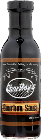 CHARBOYS Bourbon Sauce, 14.5 OZ